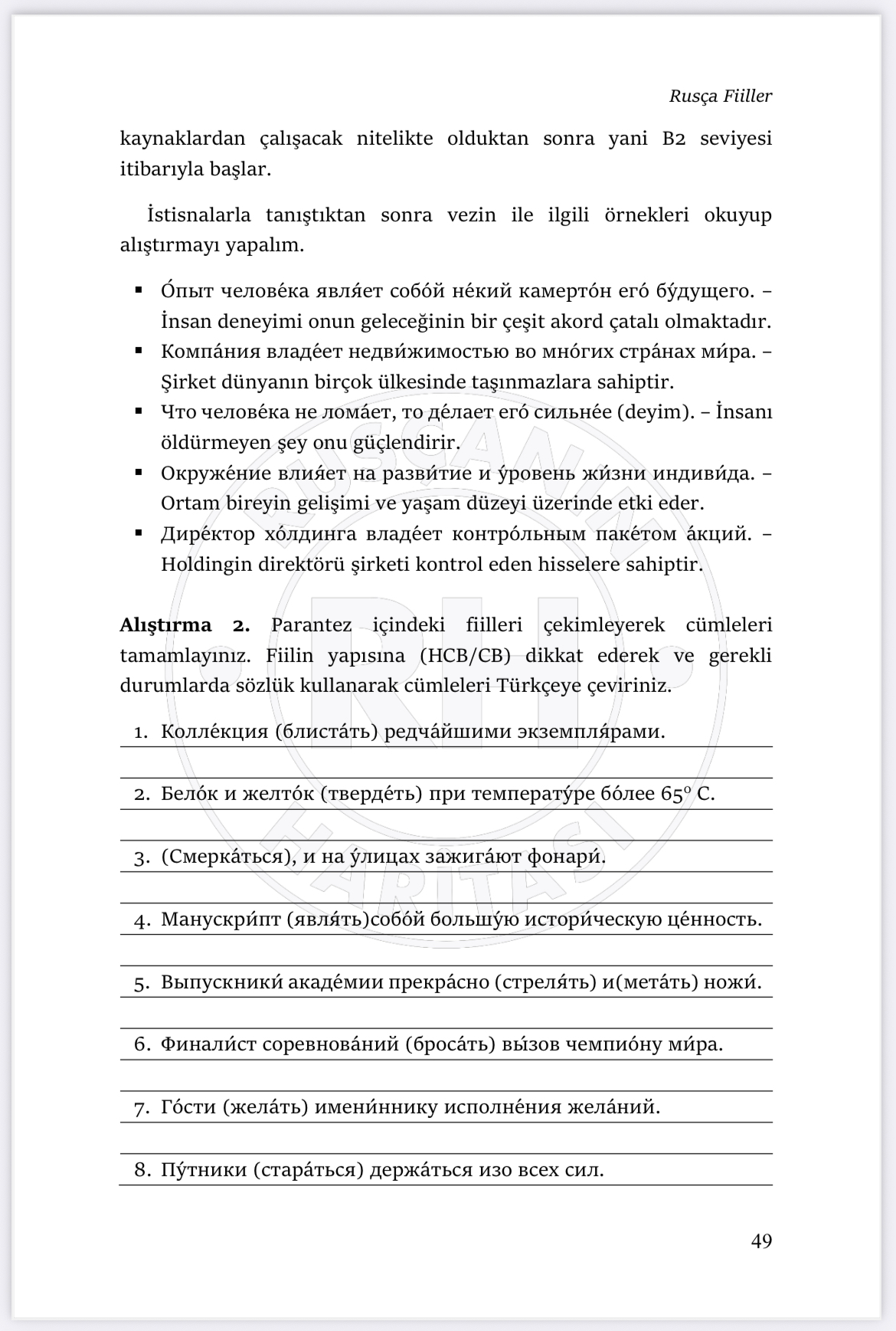 YDS Rusça hazırlık seti - Görsel 6